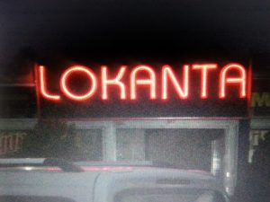 LOKANTA NEON TABELA