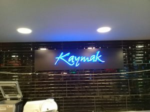 KAYMAK NEON TABELA